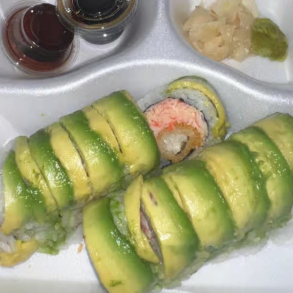 Green Dragon Roll.