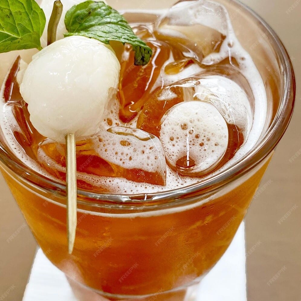 Lychee  Iced Tea.