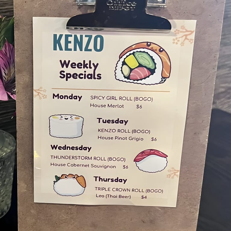Savor This Week’s Specials