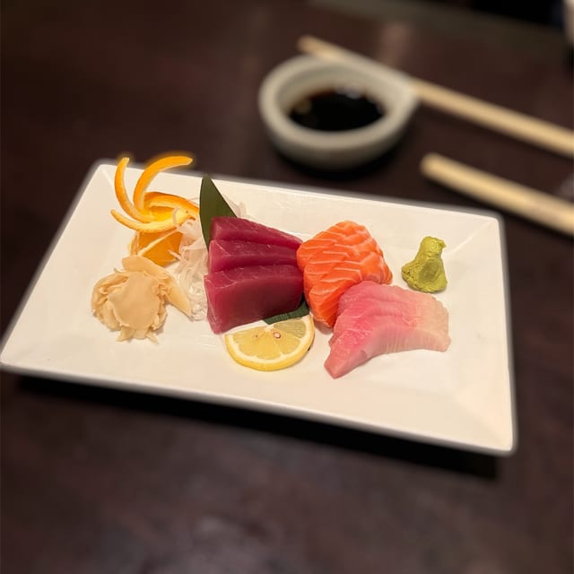 Sashimi Appetizer.
