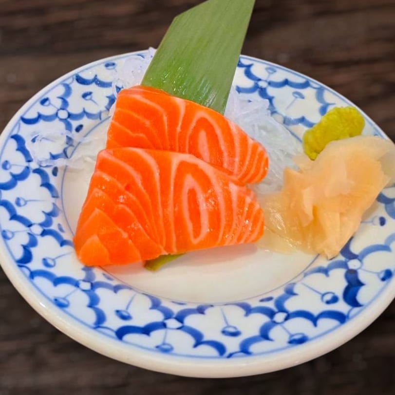 Sa Salmon Sashimi.