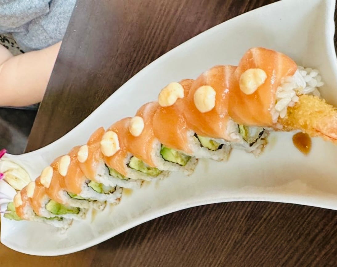 Coral Sunset Roll.