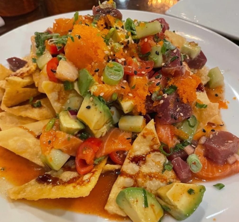 Sushi Nachos.