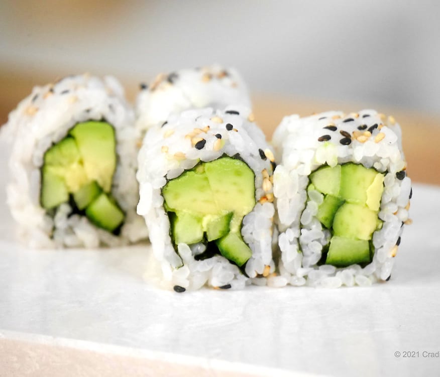 Vegetable Hand Roll or Roll.