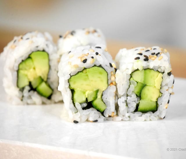 Vegetable Hand Roll or Roll.