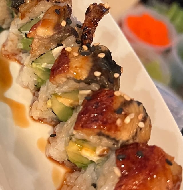 Dancing Eel Roll.