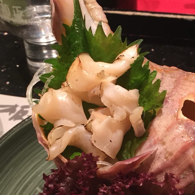 Sa Conch Sashimi.