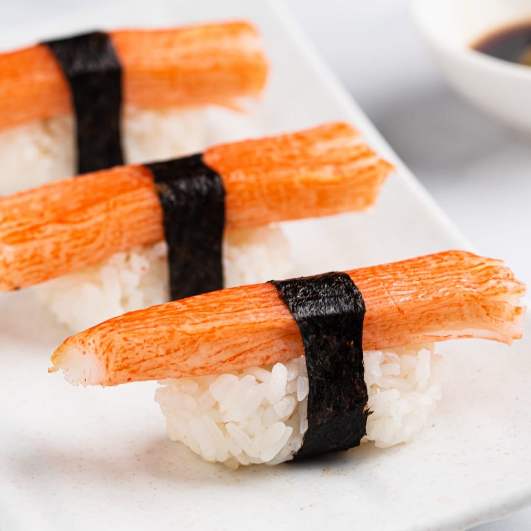 Su Krab Stick Sushi.