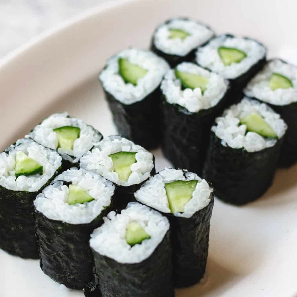 Cucumber Hand Roll or Roll.
