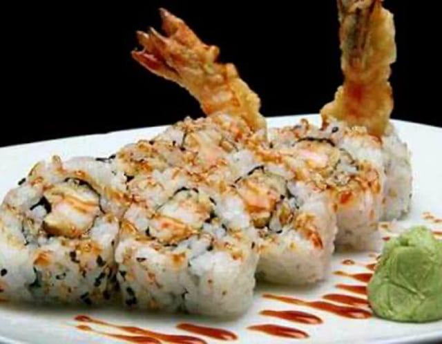 Shrimp Tempura Hand Roll or Roll.